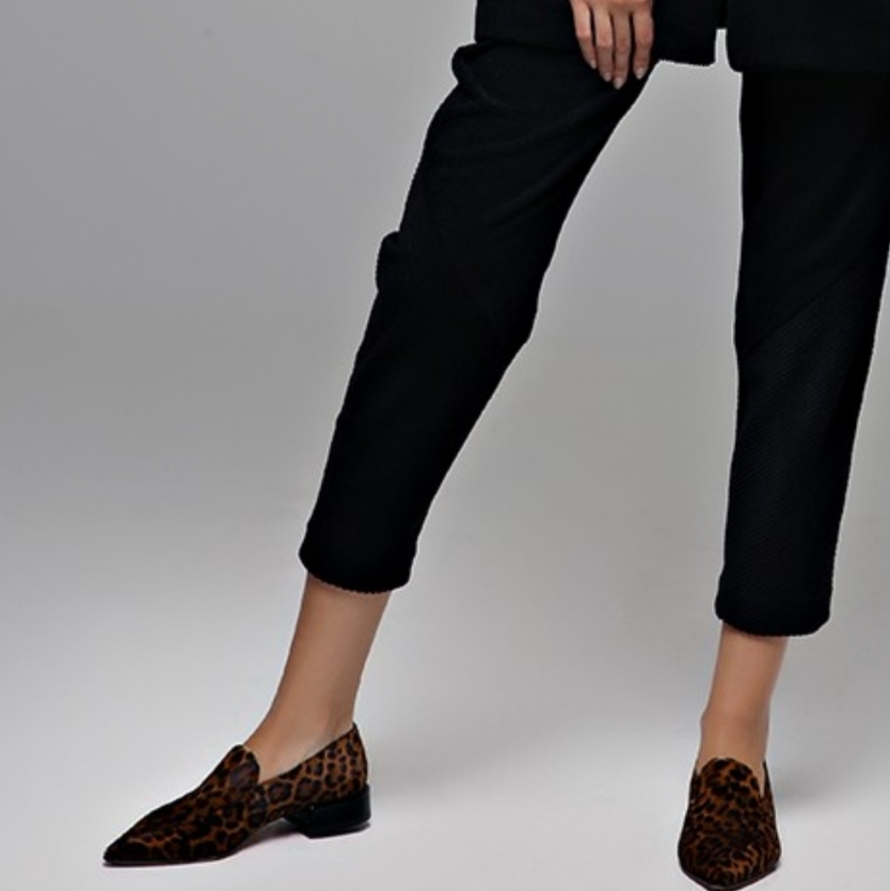 Leopard Print Calf Hair Sole Society Block Heel - Picture 13 of 13